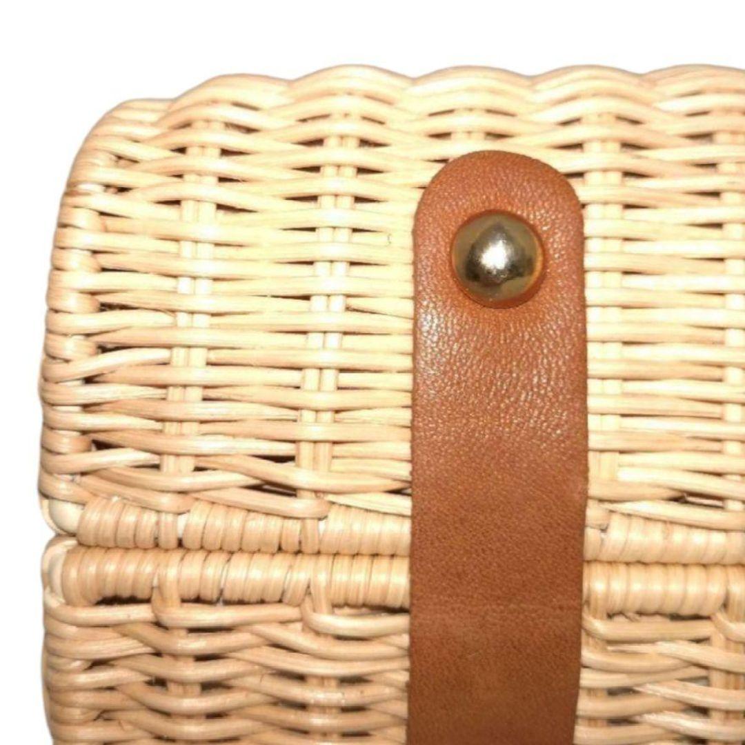 ✨未使用級✨TOMMASO CANDRIA　2way かごバッグ　バンブー