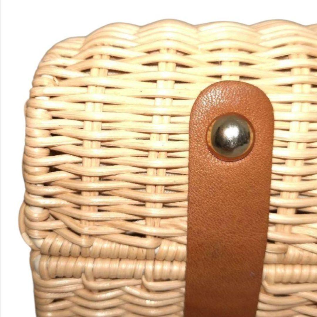 ✨未使用級✨TOMMASO CANDRIA　2way かごバッグ　バンブー