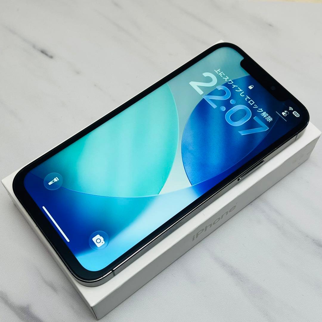 【極美品☆】iPhone12Pro 本体 Gray 256GB SIMフリー