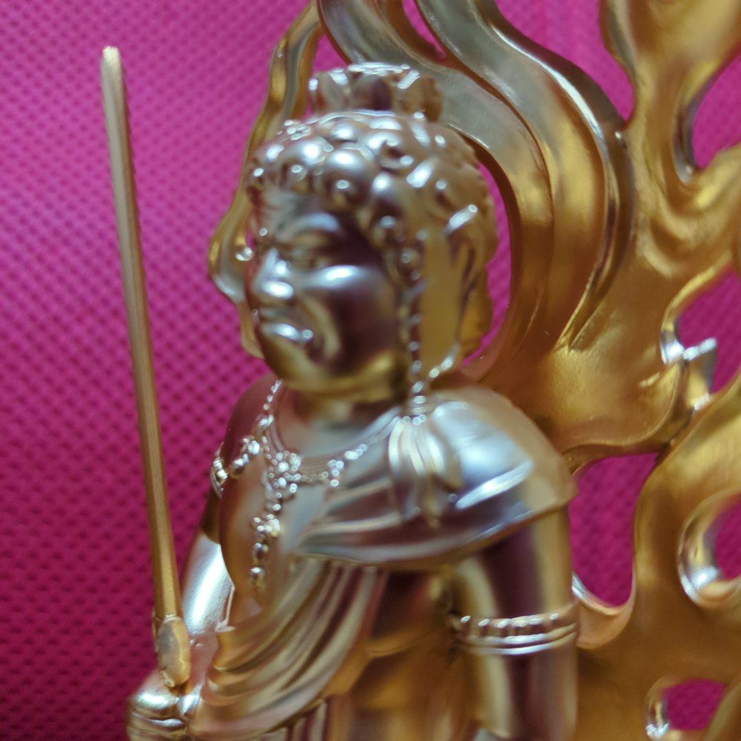 秀雲ダイキャスト21センチ不動明王