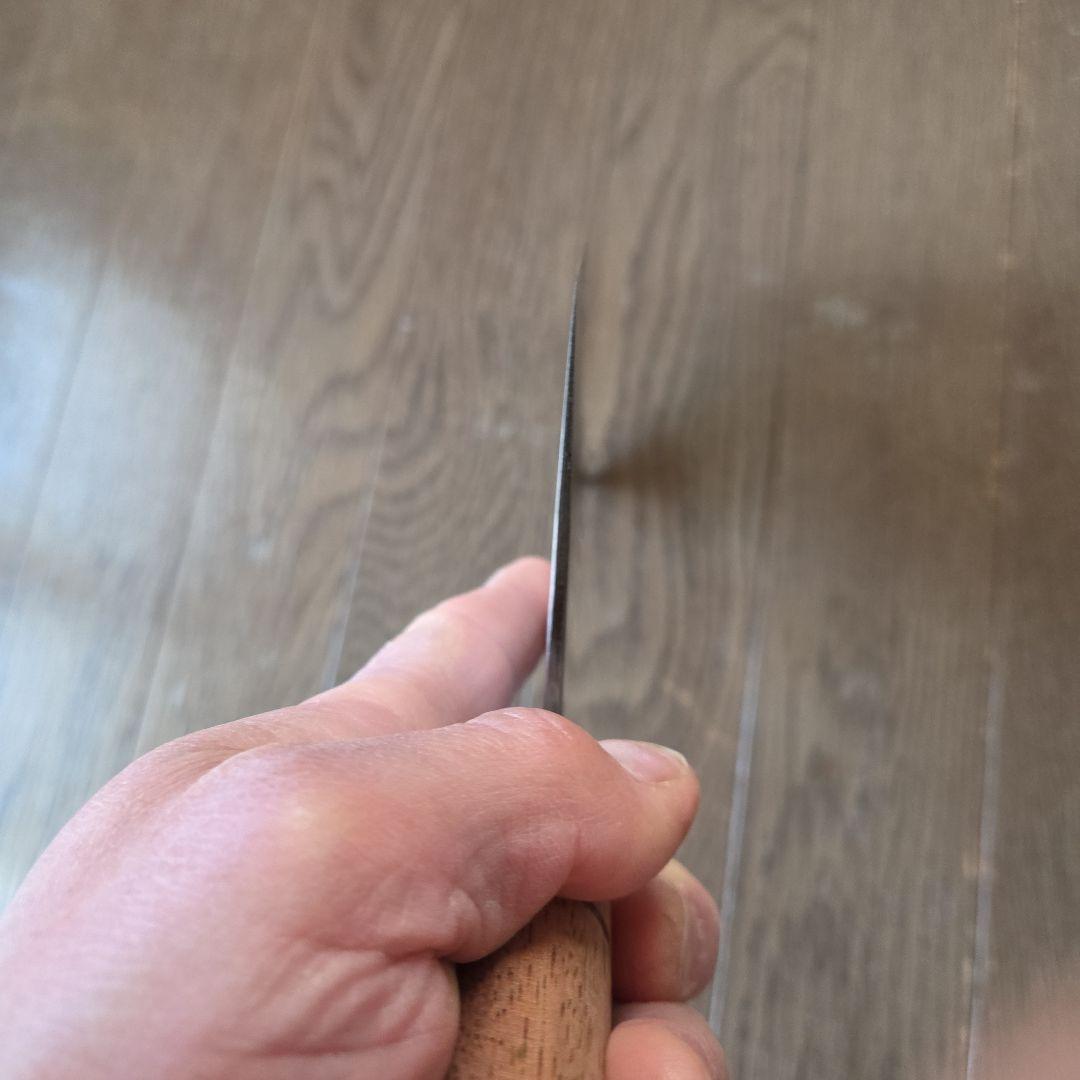 東京　杉本　中華包丁 　6番　薄刃　前菜、板仕込みよう