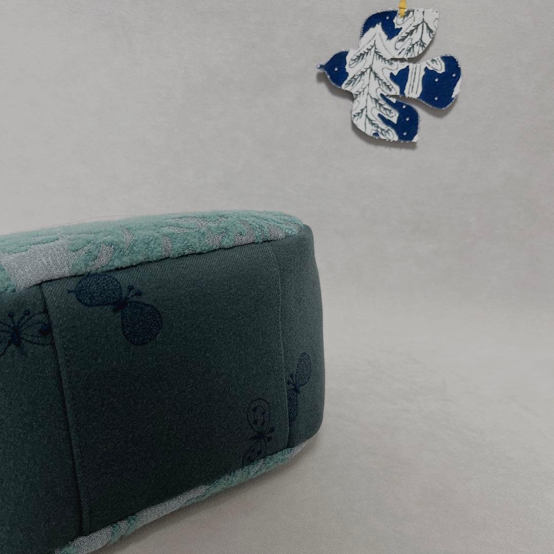 ハンドメイド　ミナペルホネン　まぁるいBANEGUCHIバッグ⑅︎◡̈︎*