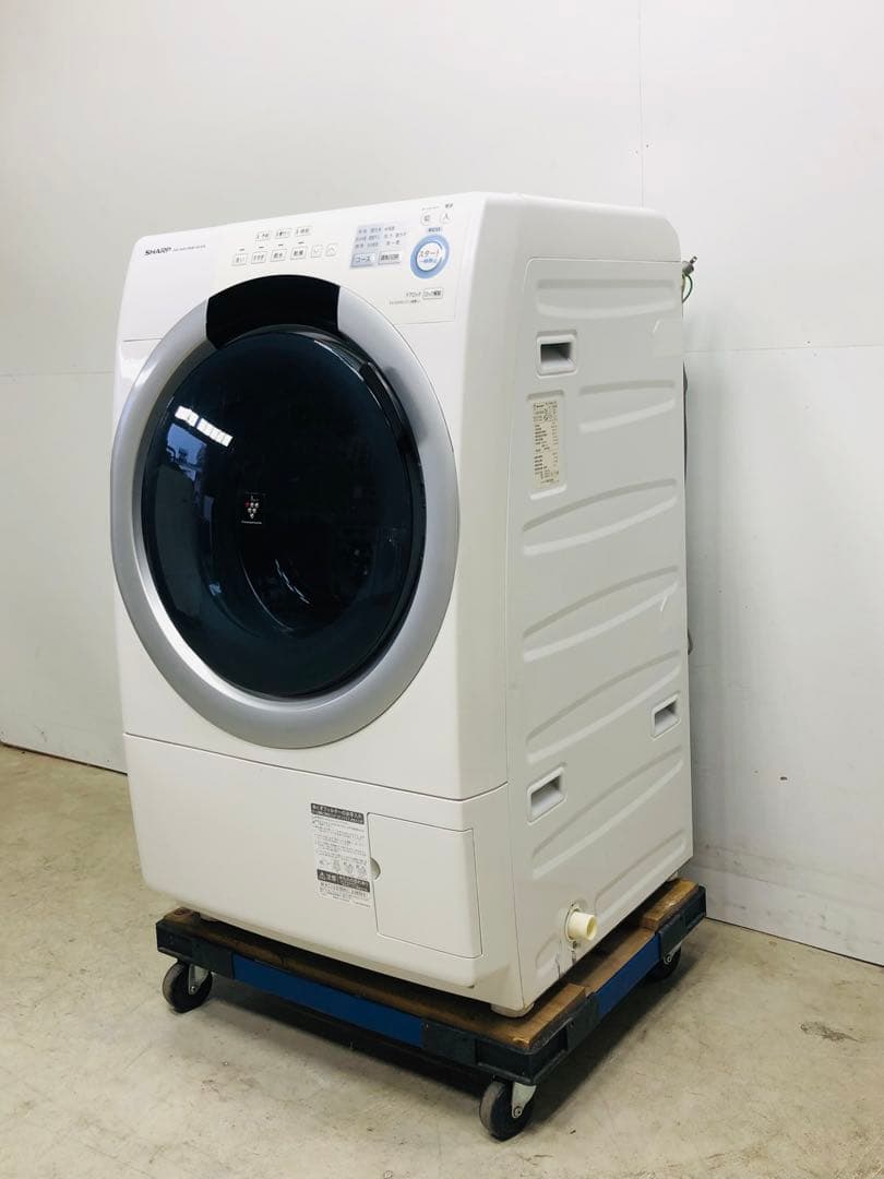 ES-S7A 3ヶ月保証 安心分解洗浄人気なマンションサイズ 美品ドラム式洗濯機