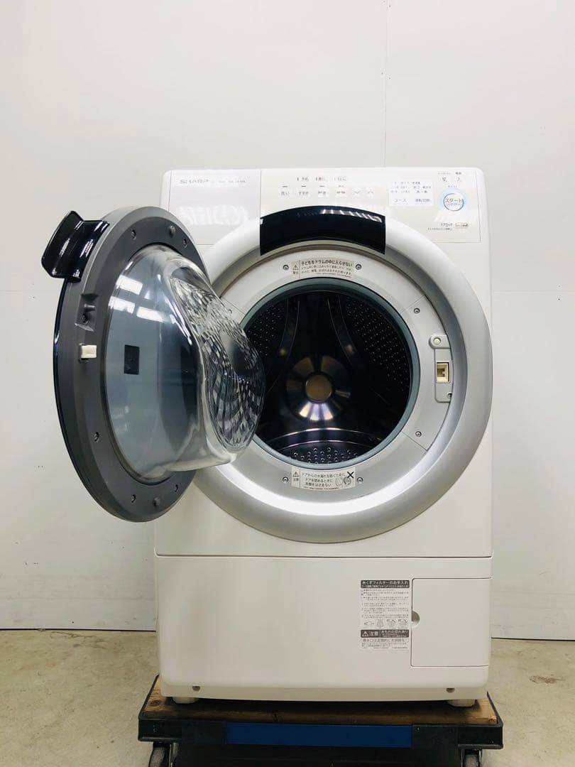 ES-S7A 3ヶ月保証 安心分解洗浄人気なマンションサイズ 美品ドラム式洗濯機