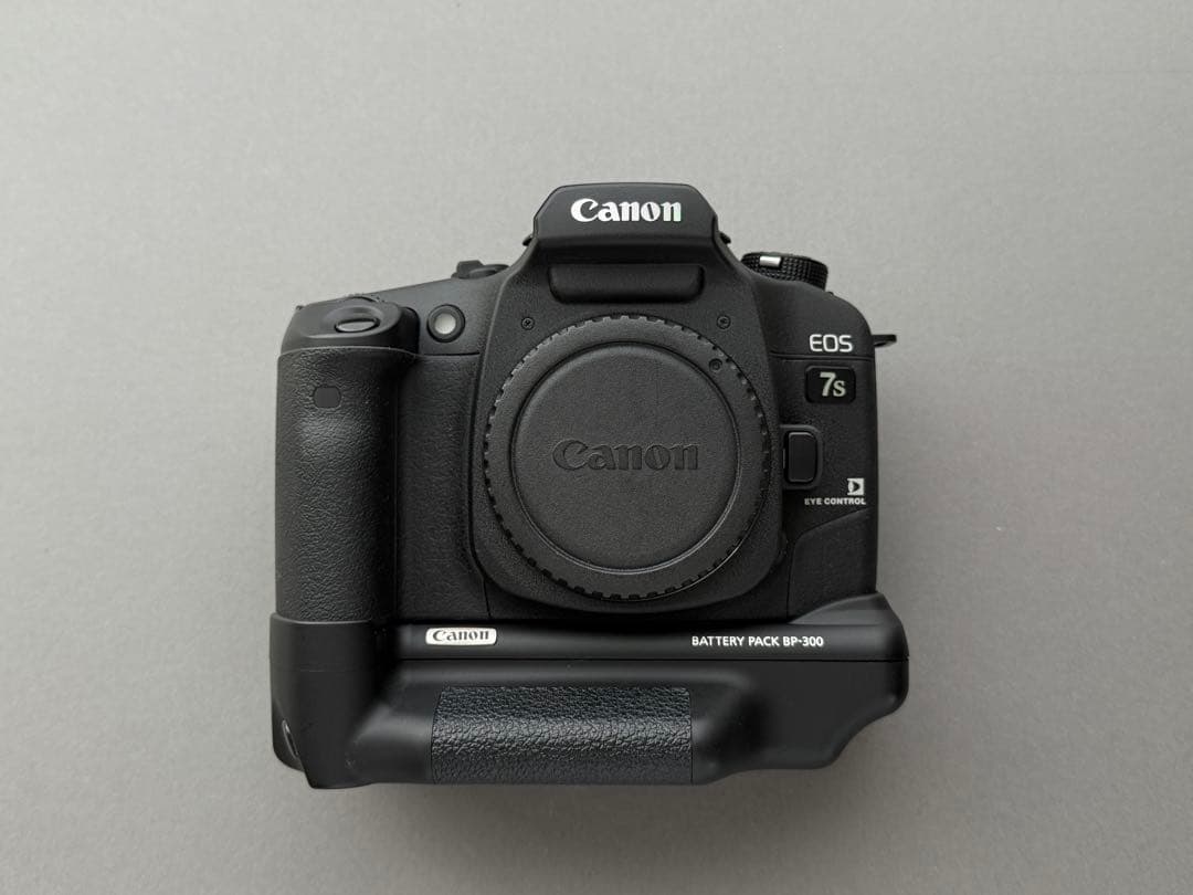 【美品・元箱あり】CANON EOS 7s ボディ バッテリグリップ付き