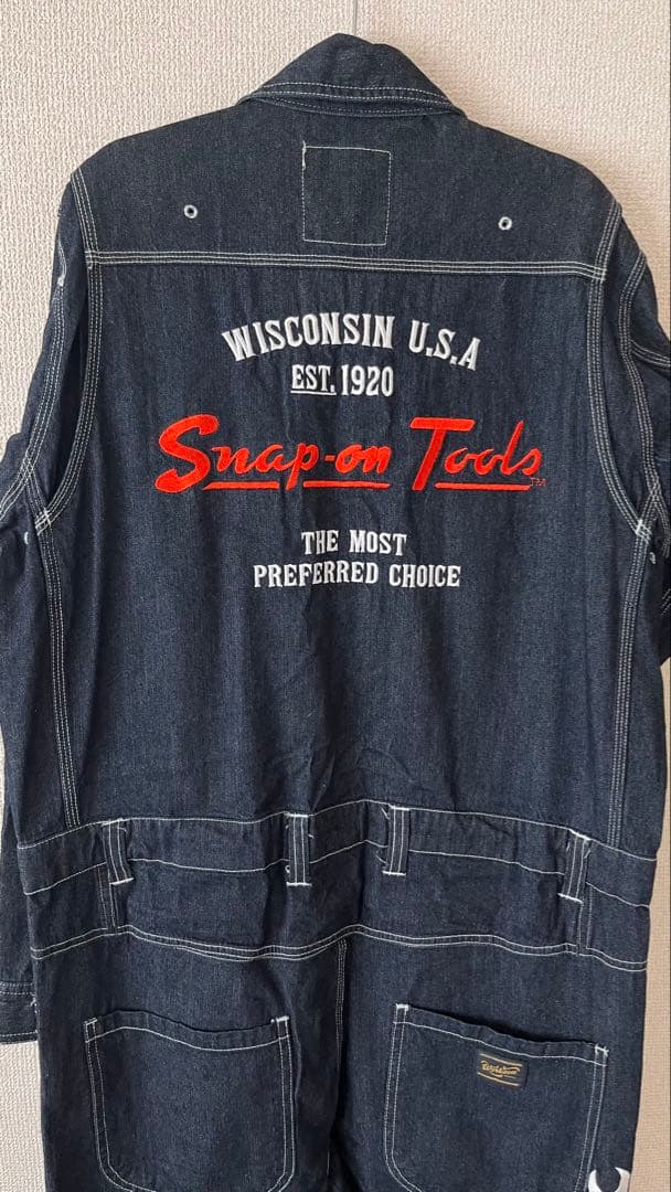 Snap-on スヌーピー つなぎ Peanuts L.W.D. スナップオン