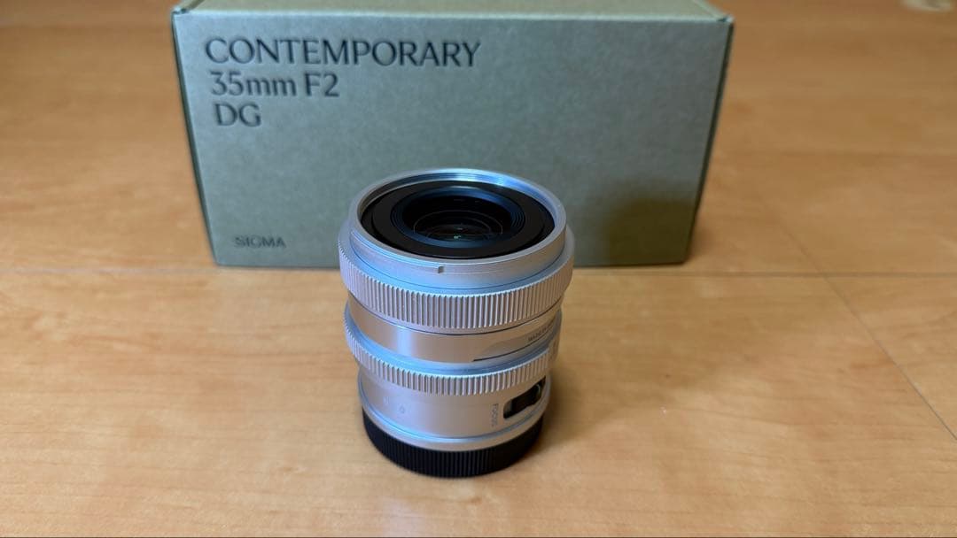 SIGMA 35mm F2 DG Contemporary Lマウント シルバー