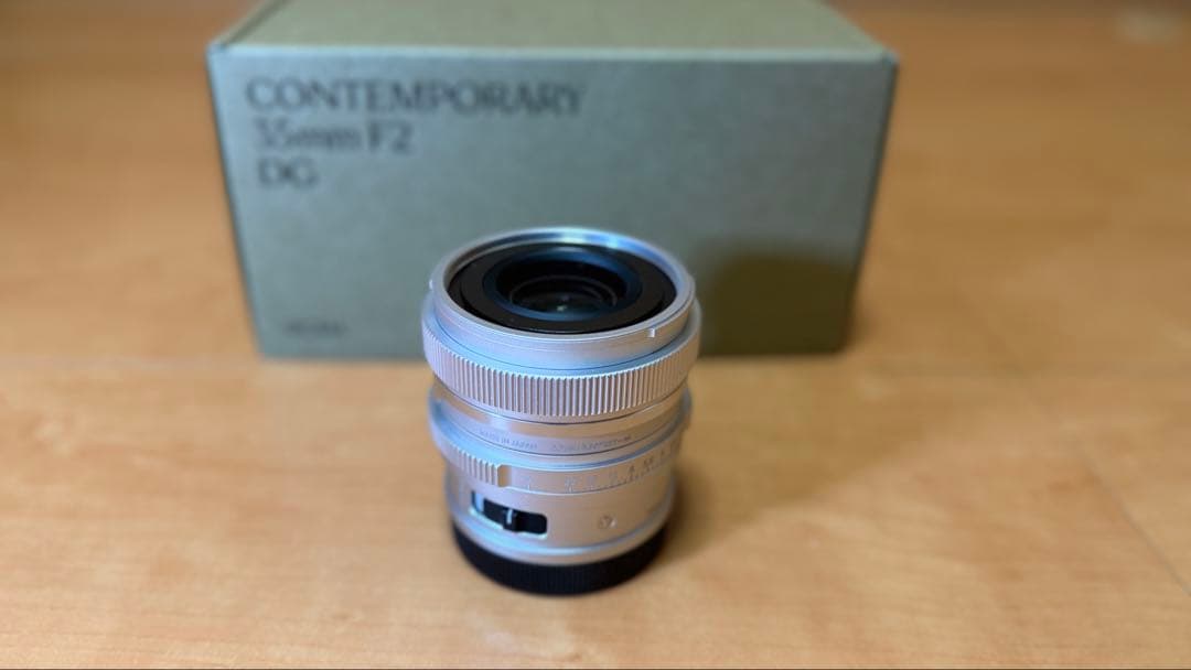 SIGMA 35mm F2 DG Contemporary Lマウント シルバー