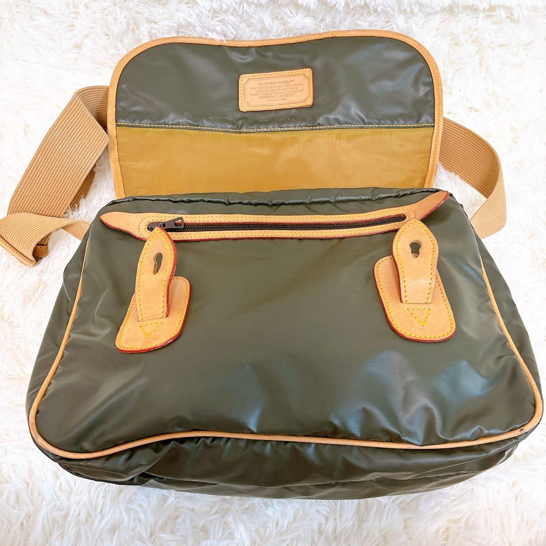 ハンティングワールド　HuntingWorld　ショルダーバッグ　メッセンジャー