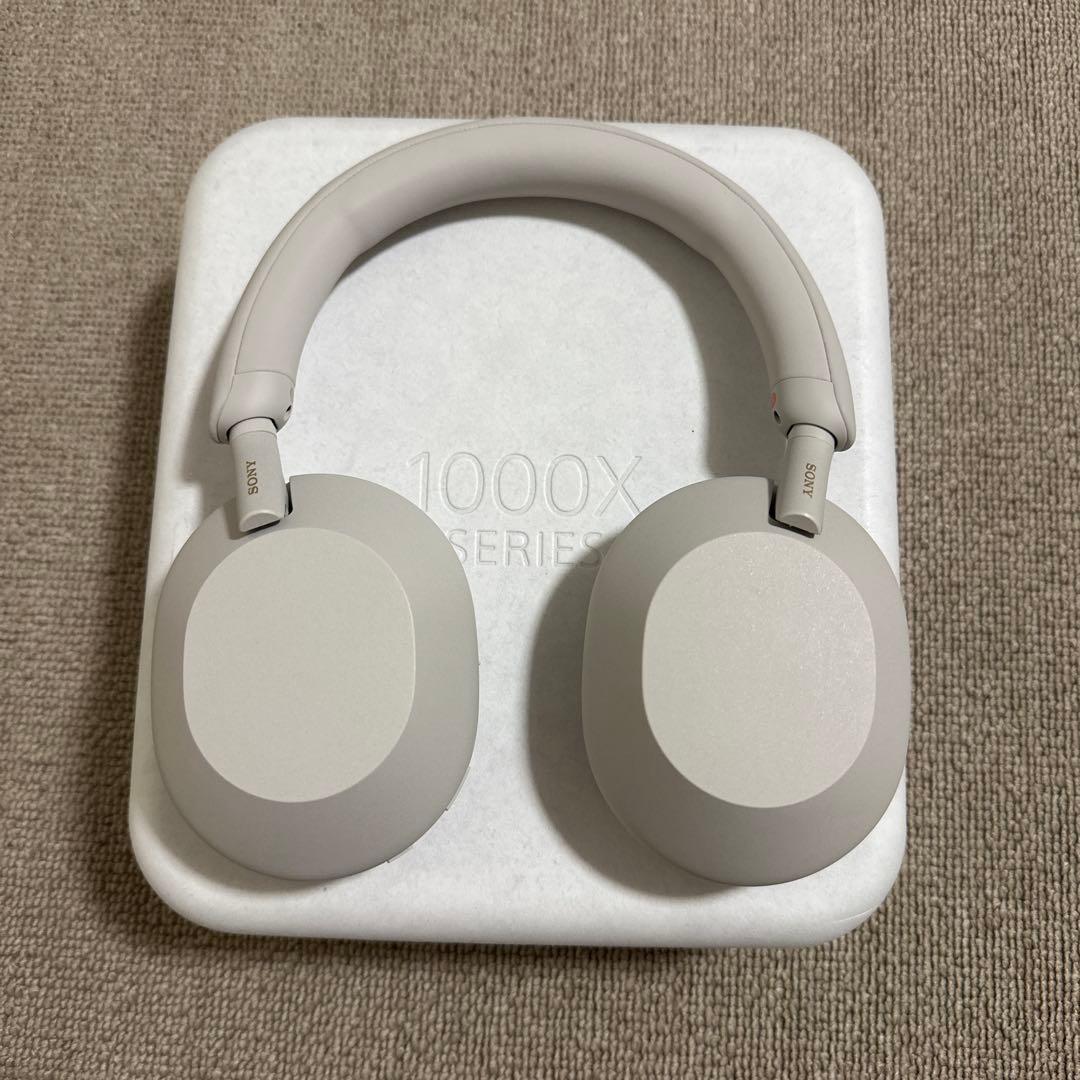 SONY WH-1000XM5 ワイヤレスヘッドホン プラチナシルバー