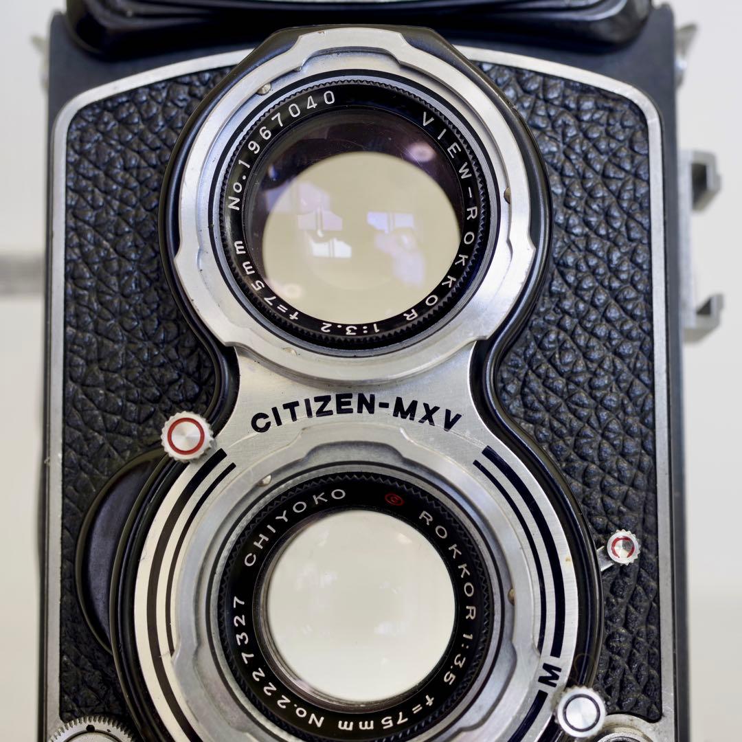 【分解清掃、動作確認済】ミノルタ オートコード 二眼レフカメラ 中判フィルム