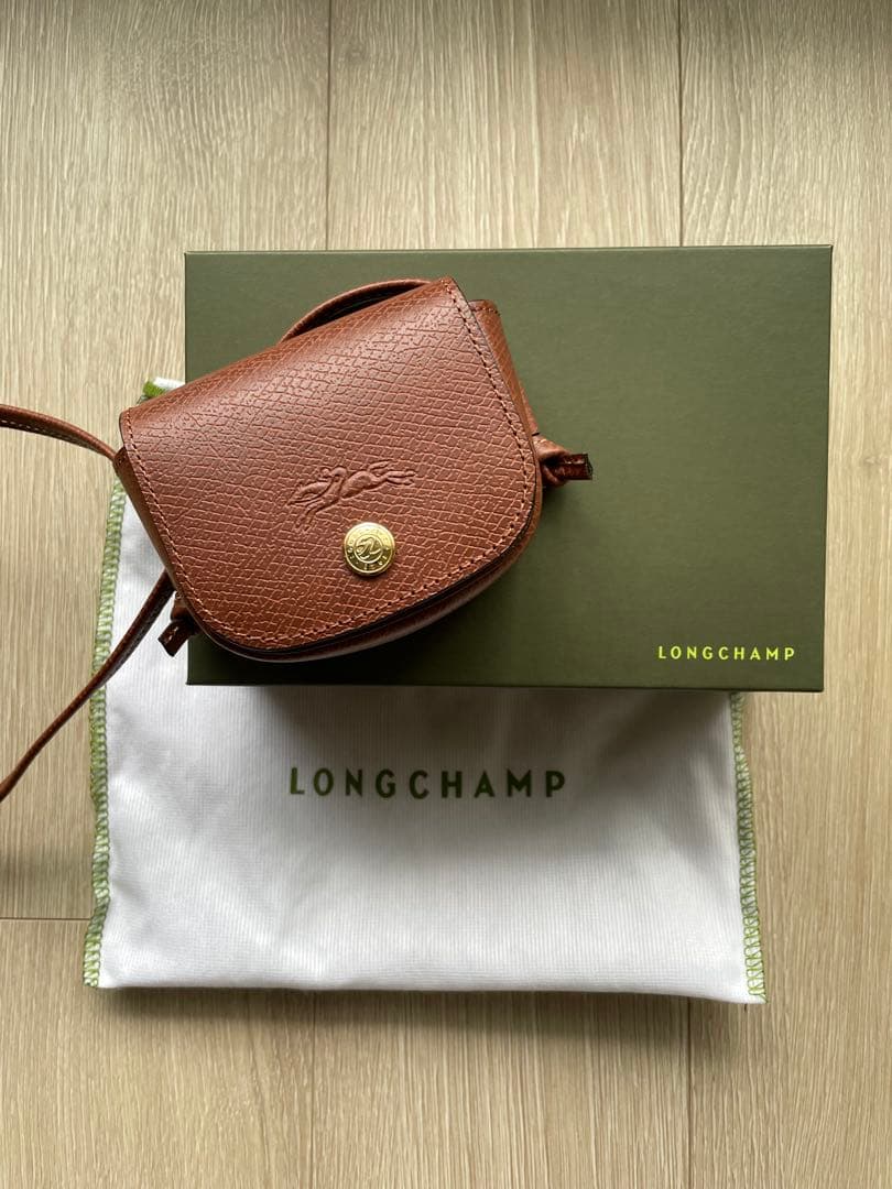 美品 ロンシャン エピュレ ケース ミニショルダー