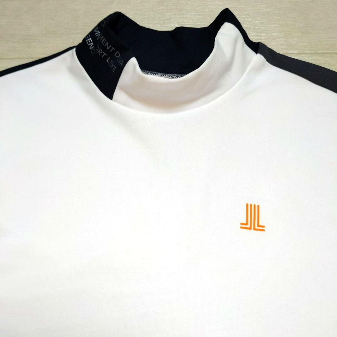 再再再値下新品　ランバンスポール　モックネックL　白　定価19800円　裏微起毛