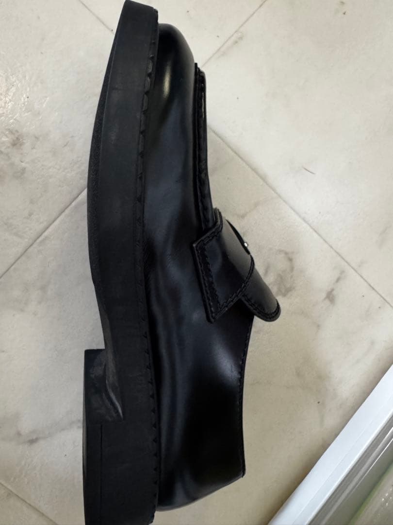 必*い様 PRADA プラダ チョコレートローファー　サイズ10(29cm)