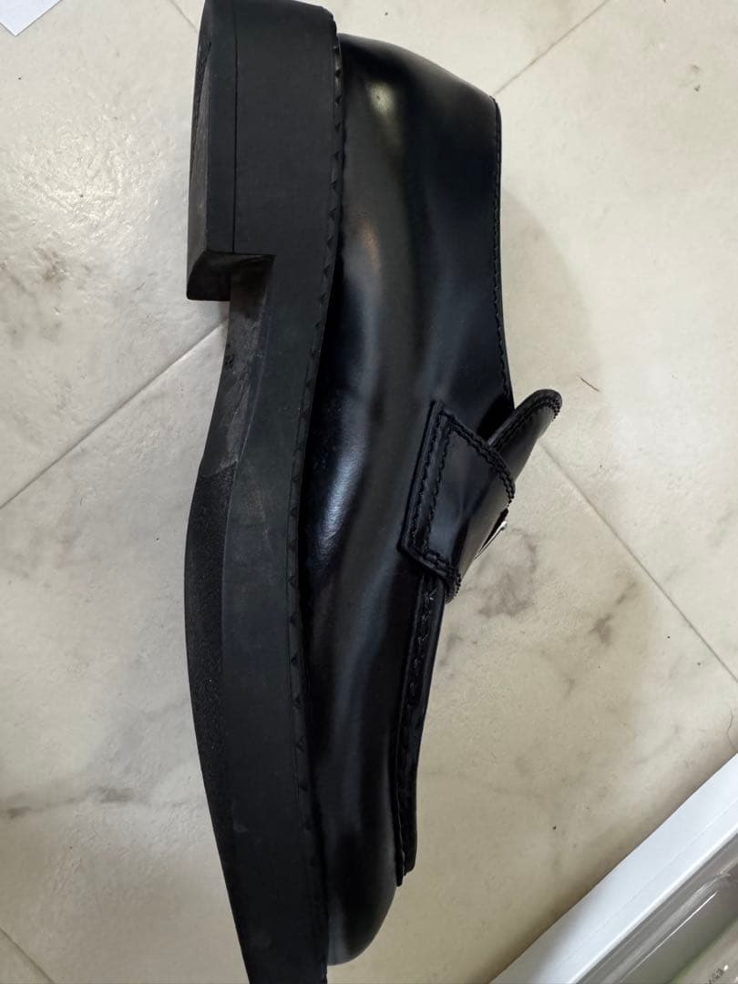 必*い様 PRADA プラダ チョコレートローファー　サイズ10(29cm)