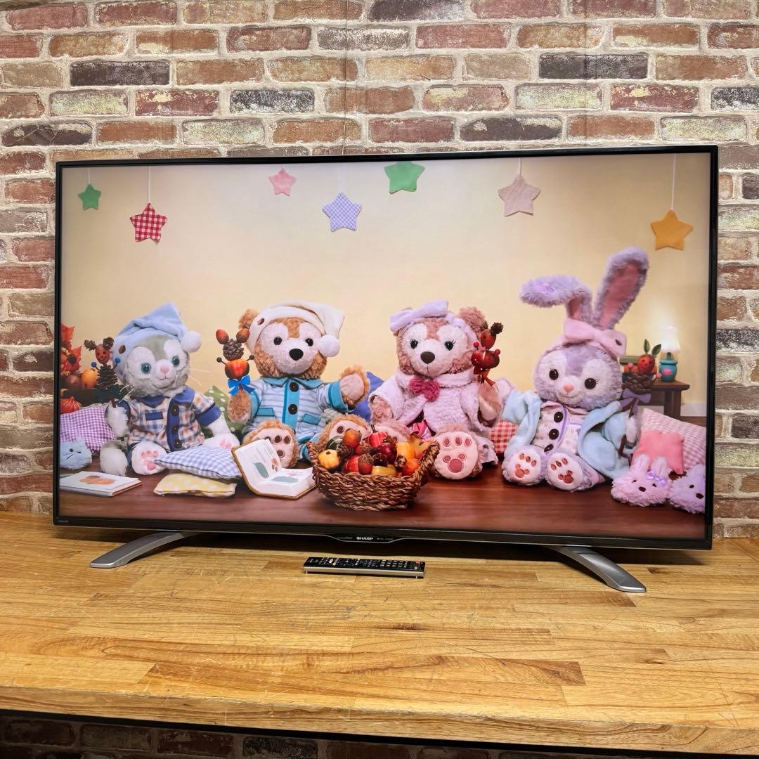 シャープ 55V型 4K 液晶テレビ AQUOS LC-55U30 動画アプリ○