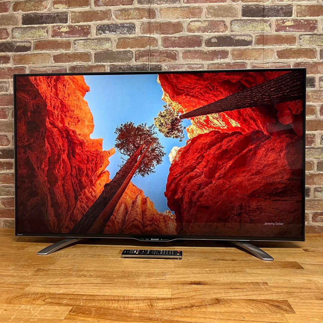 シャープ 55V型 4K 液晶テレビ AQUOS LC-55U30 動画アプリ○