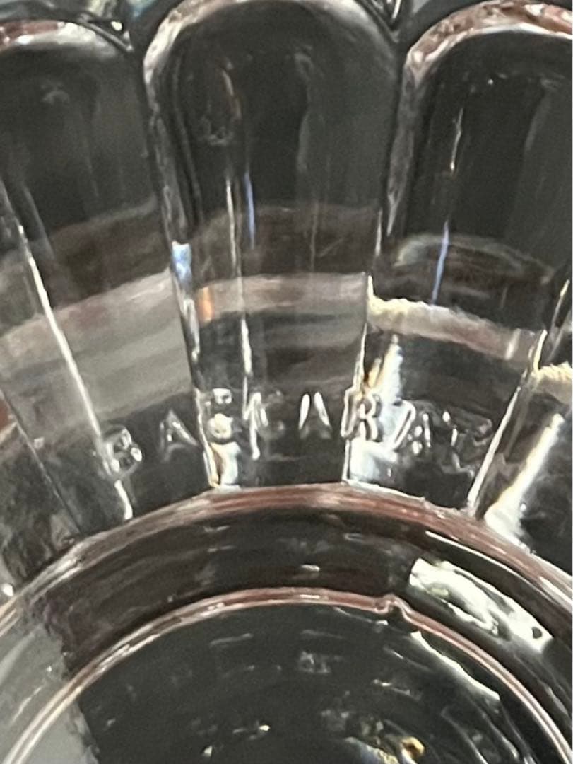 BACCARAT バカラ/※ルッセ 蓋物 キャンディーボックス クリスタル