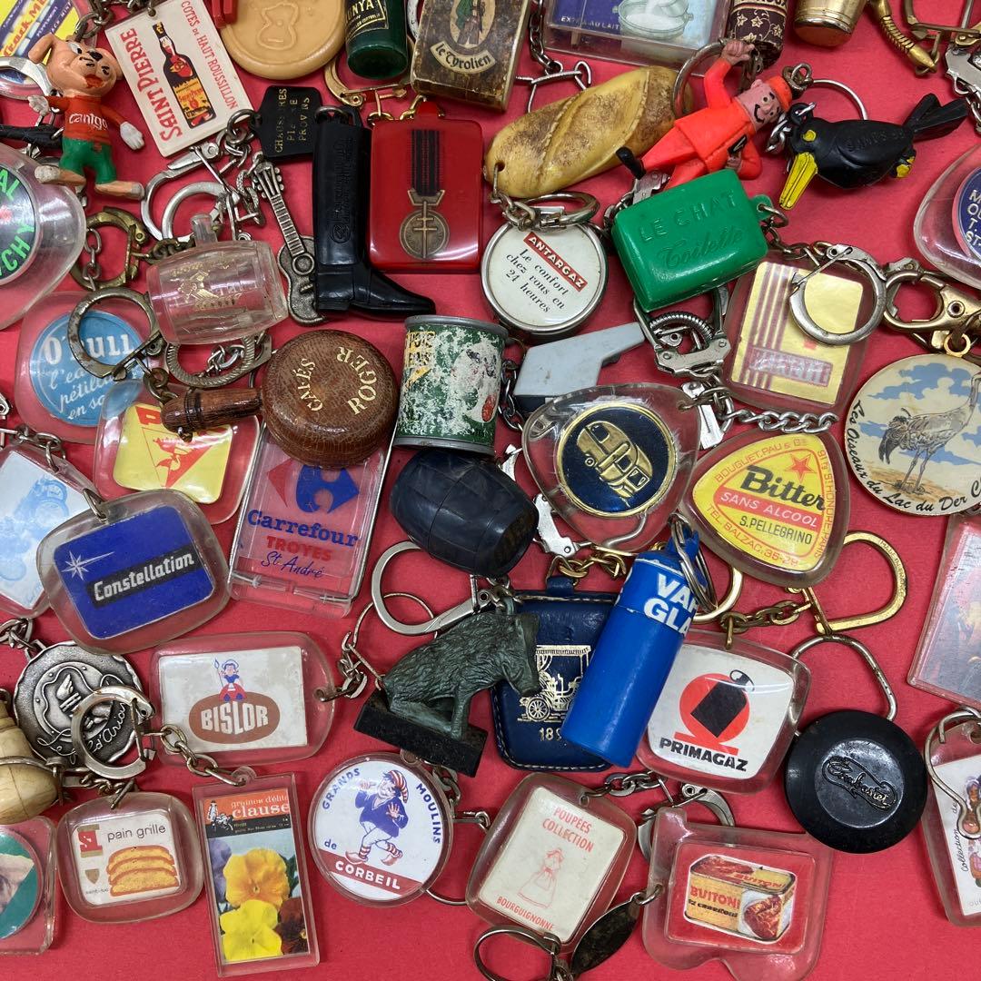 フランス雑貨★フレンチキーホルダー大量100個セット①★フレンチパブ