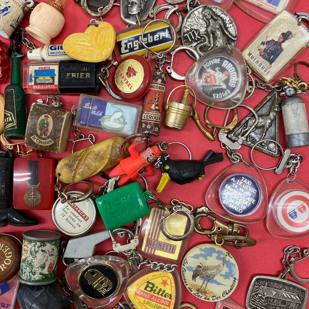 フランス雑貨★フレンチキーホルダー大量100個セット①★フレンチパブ