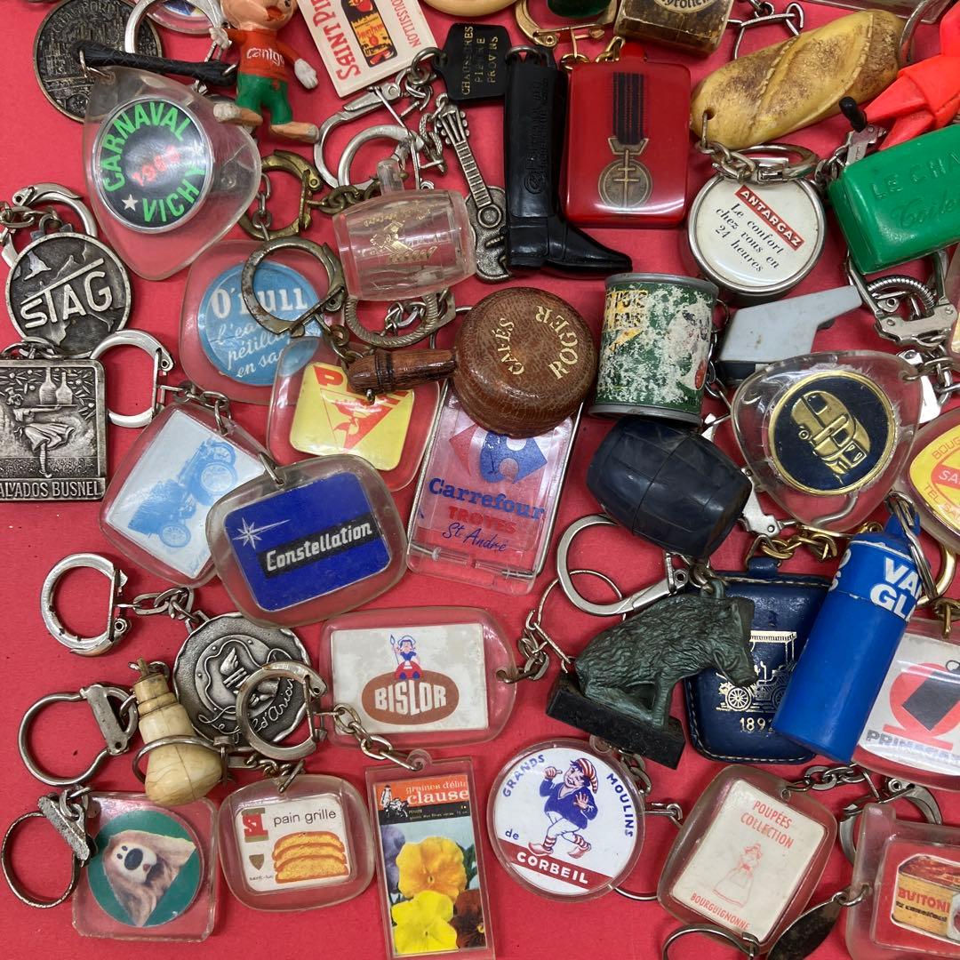 フランス雑貨★フレンチキーホルダー大量100個セット①★フレンチパブ