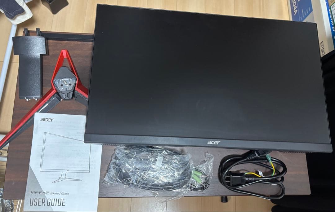 【極美品・ほぼ未使用】Acer Nitro 23.8インチ ゲーミングモニター