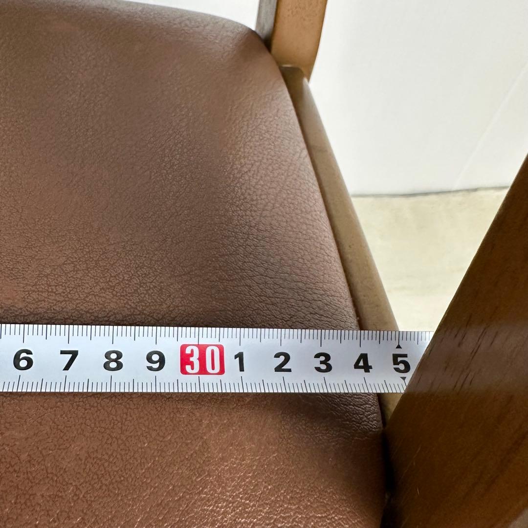 karimoku ダイニングチェア ブラウン　子供用チェア