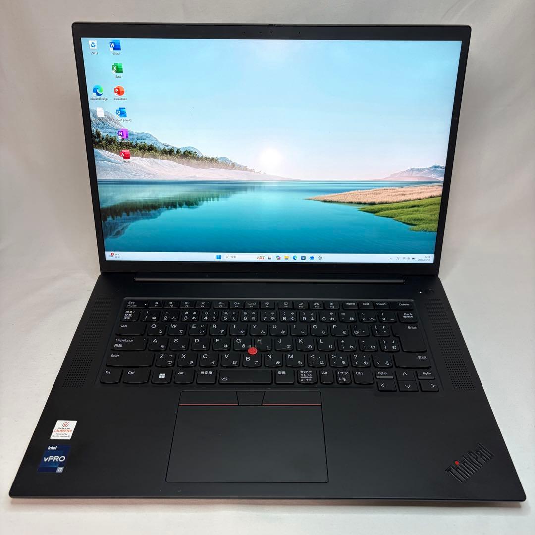 準美品 ThinkPad P1 第12世代 i7 32GB 1TB NVIDIA