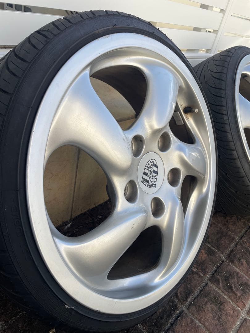 ポルシェ　ボクスター986純正17インチ7j タイヤホイール4本セット