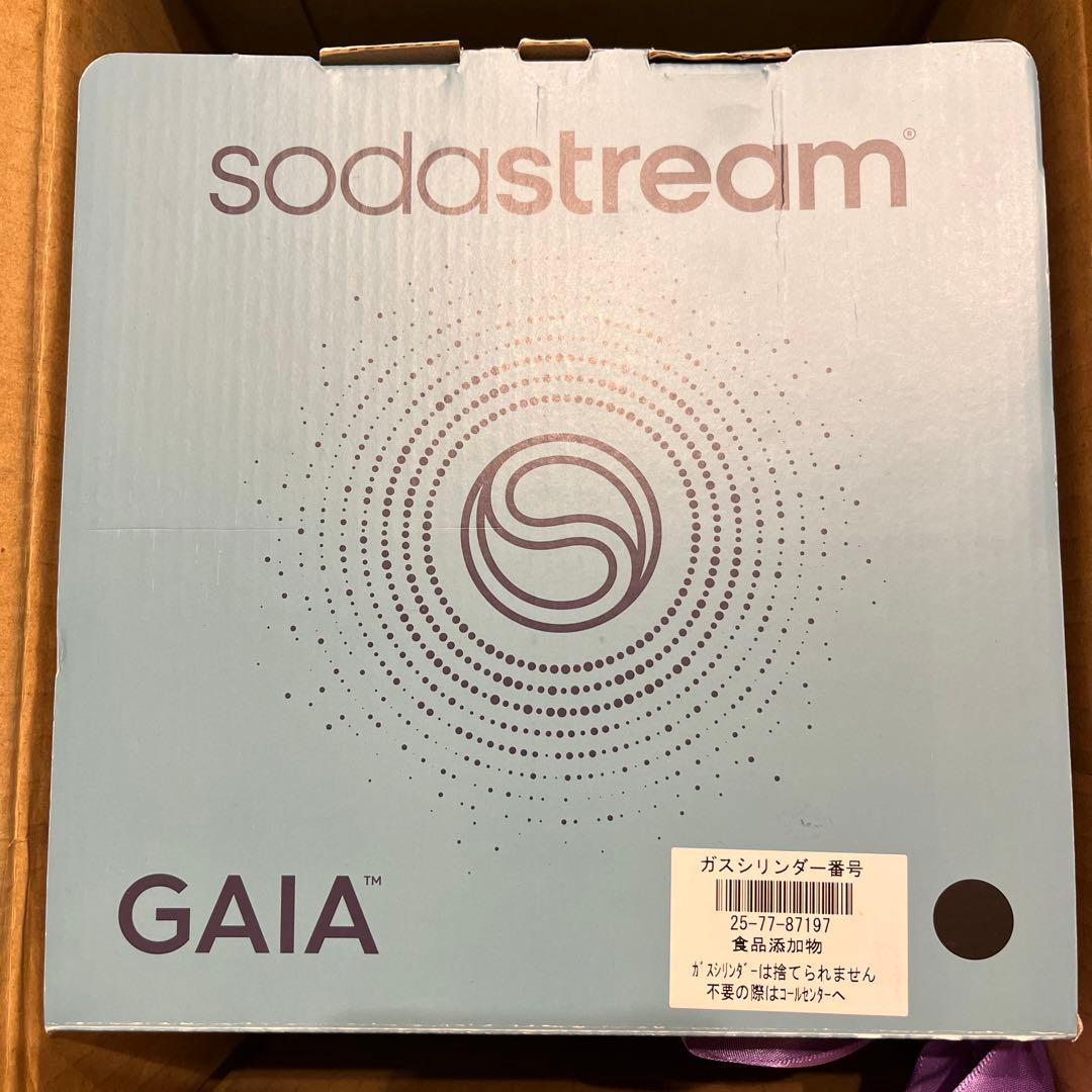 購入取引中です…SodaStream GAIA 炭酸水メーカー