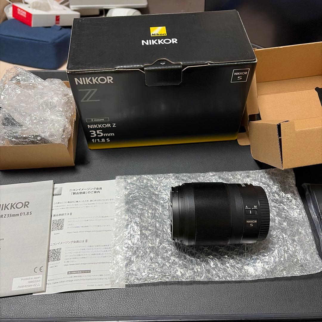 超美品　Nikon NIKKOR z 35mm f1.8 S Zマウント