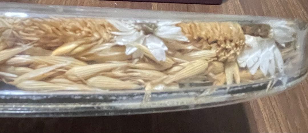 CL DESIGN ドライフラワー入り　アートトレイドイツ製