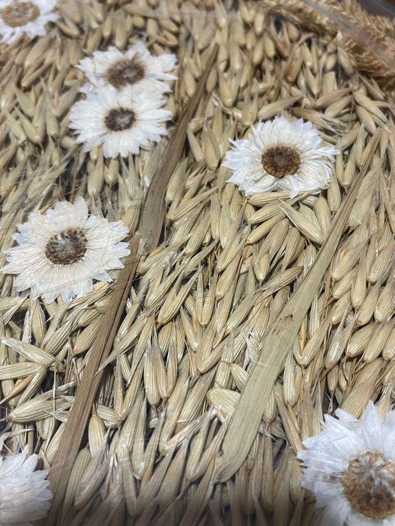 CL DESIGN ドライフラワー入り　アートトレイドイツ製