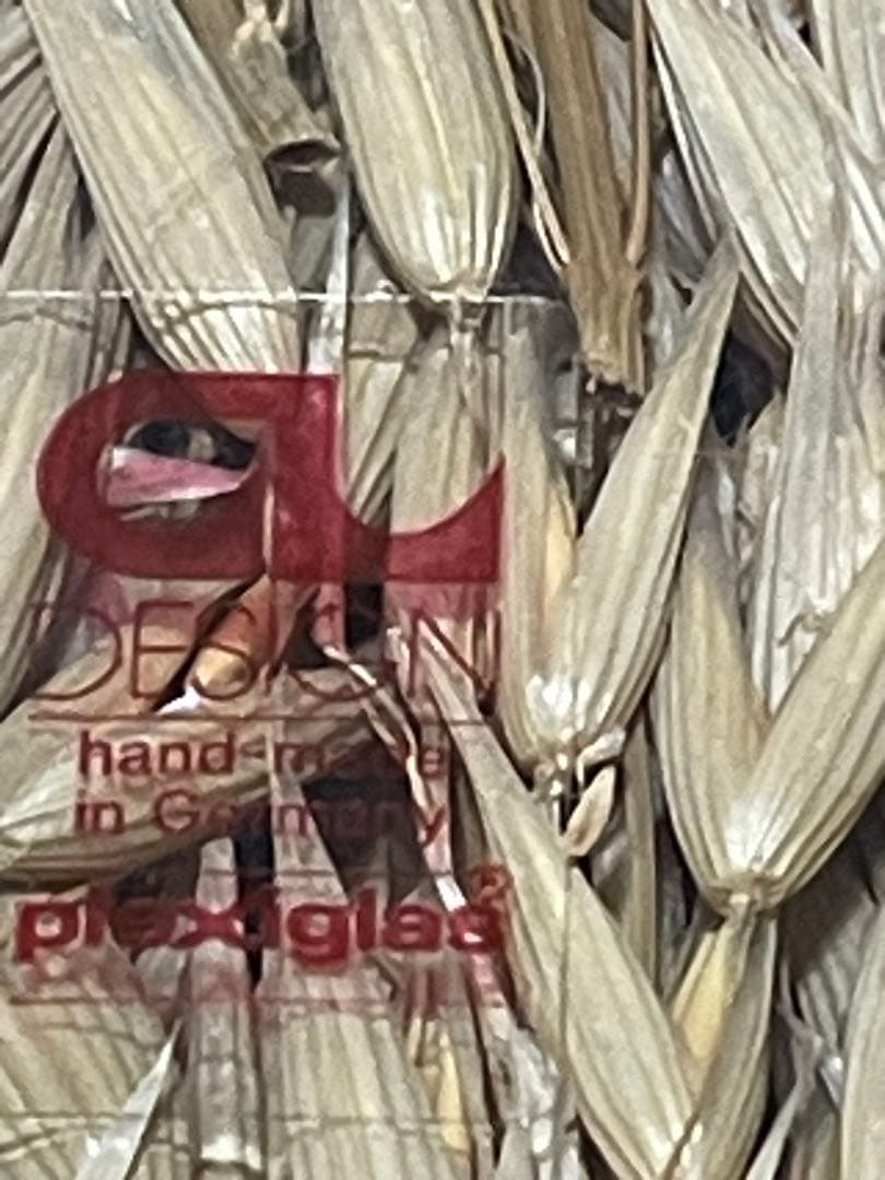 CL DESIGN ドライフラワー入り　アートトレイドイツ製