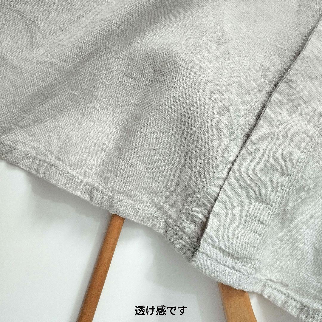 Plantation✨️コットンリネン ワイドシャツ 製品洗い