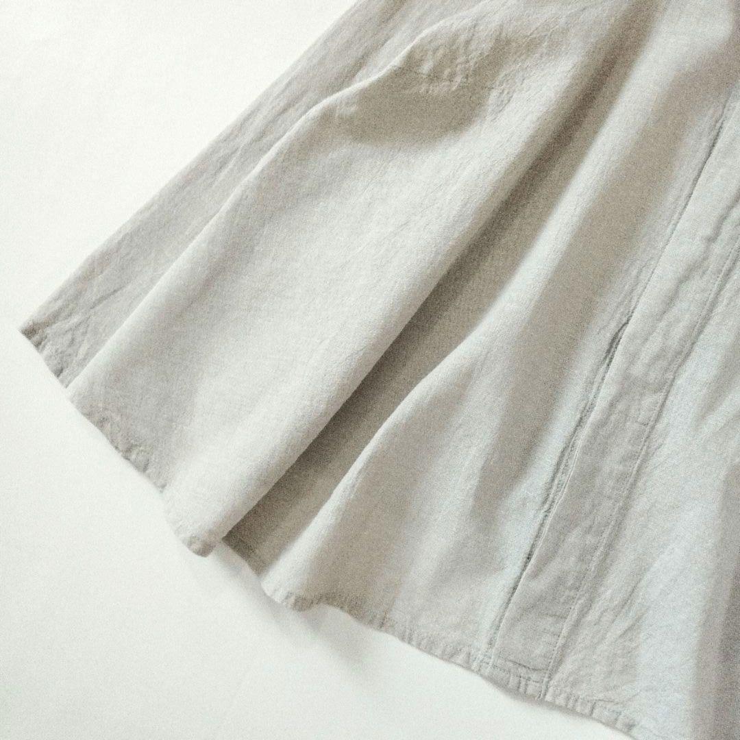 Plantation✨️コットンリネン ワイドシャツ 製品洗い