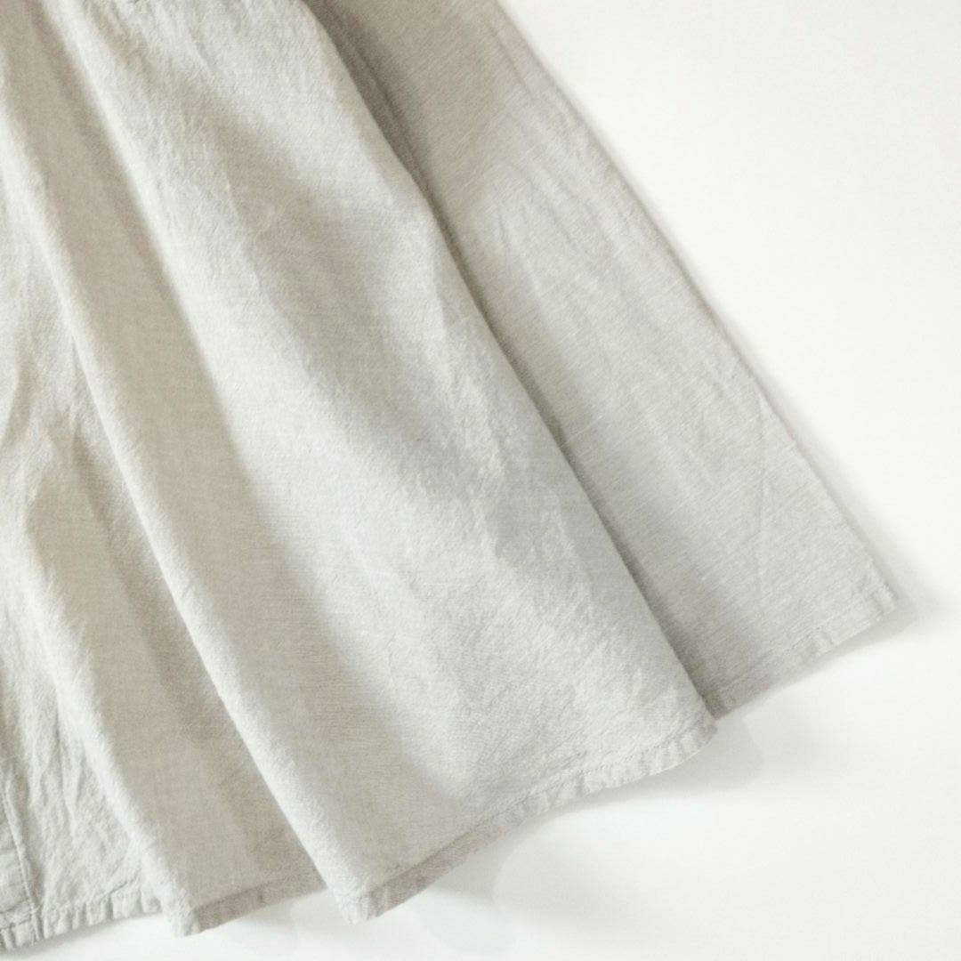 Plantation✨️コットンリネン ワイドシャツ 製品洗い