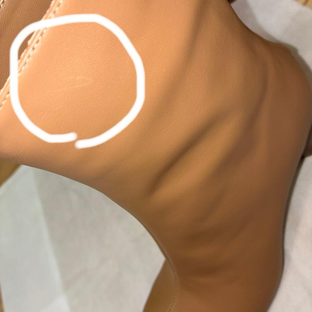 美品SLOBE IENA スクエアトゥショートブーツ