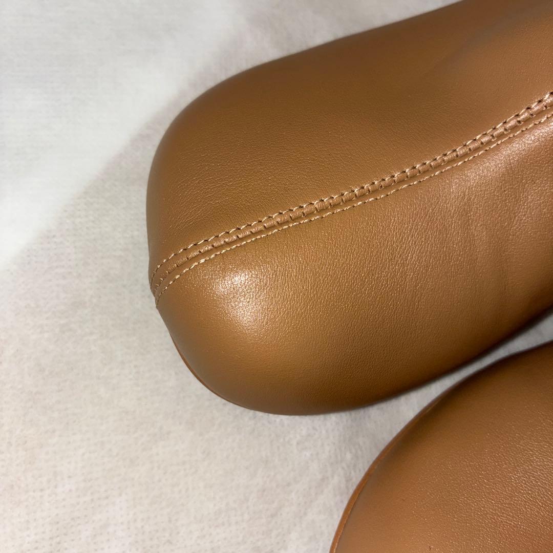 美品SLOBE IENA スクエアトゥショートブーツ