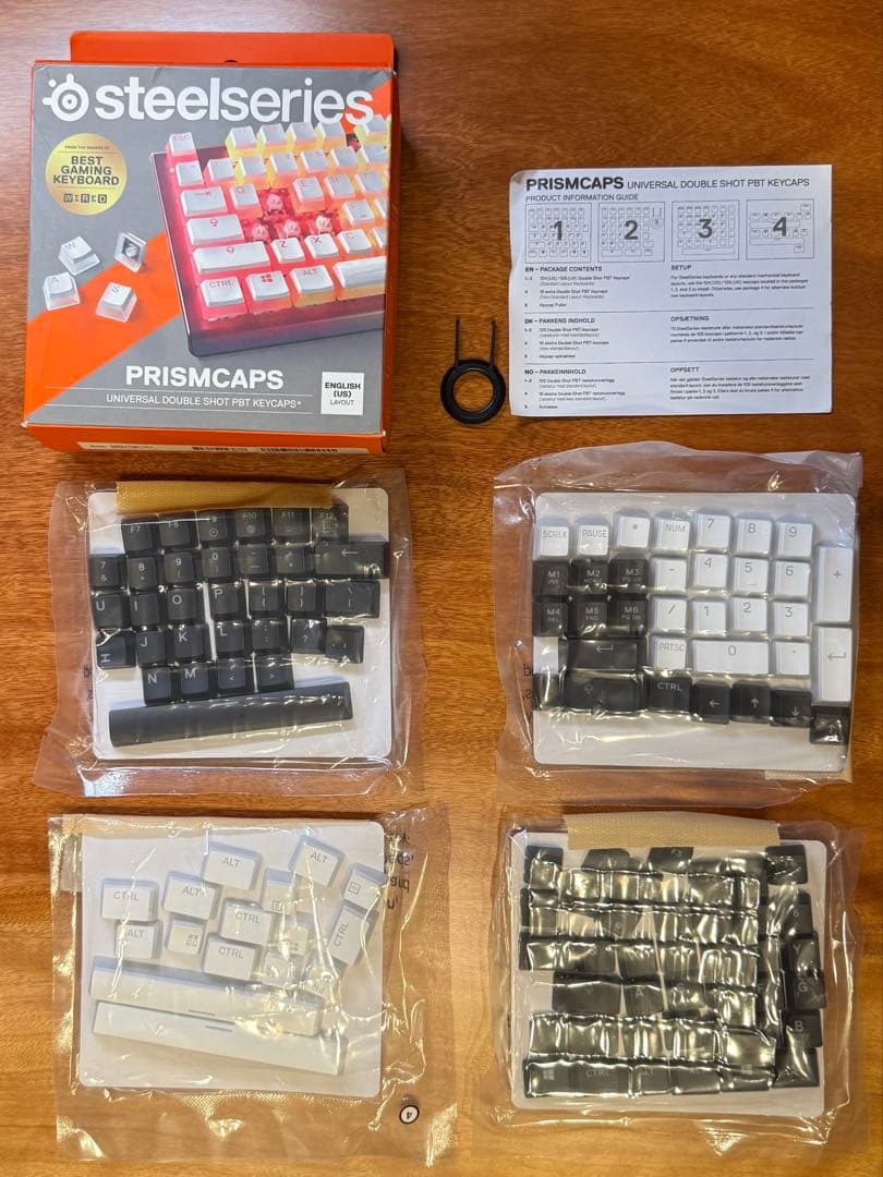 steel series APEX PRO TK(US) + 純正白キーキャップ