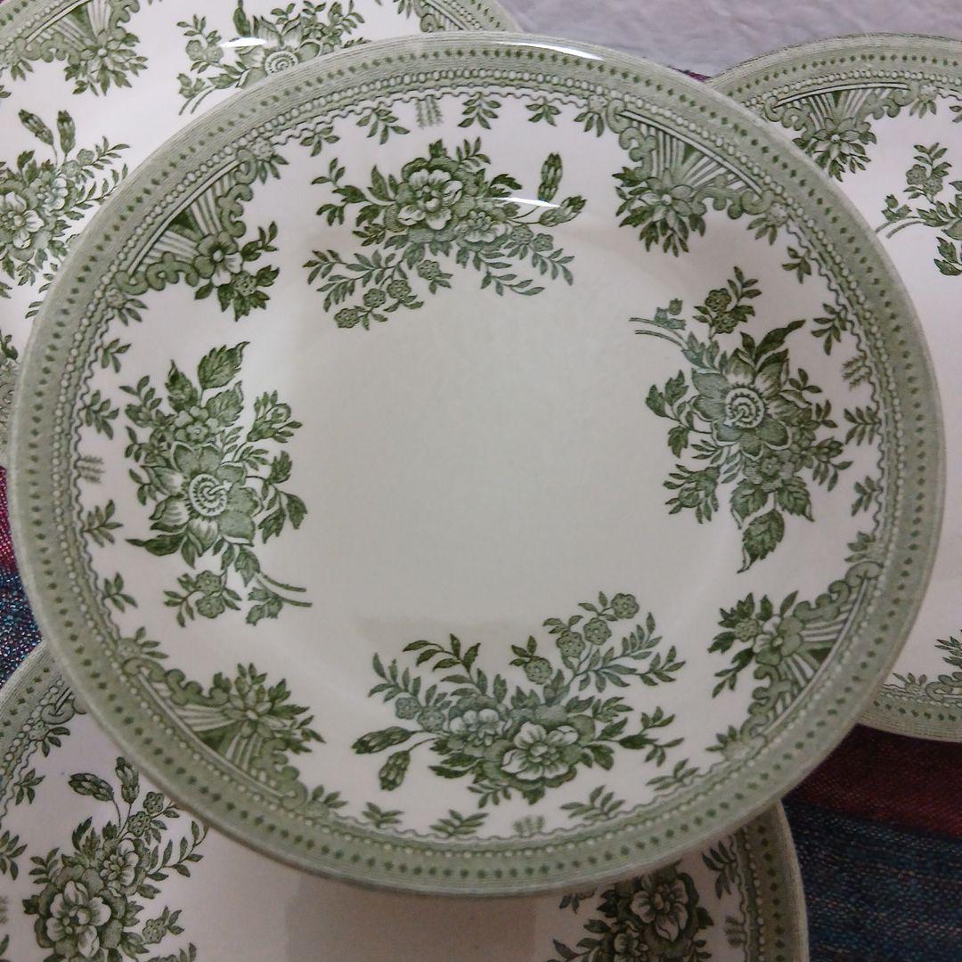 Burleigh 食器セット 4+4点　ボウル　小皿　バーレイ　アジアティック