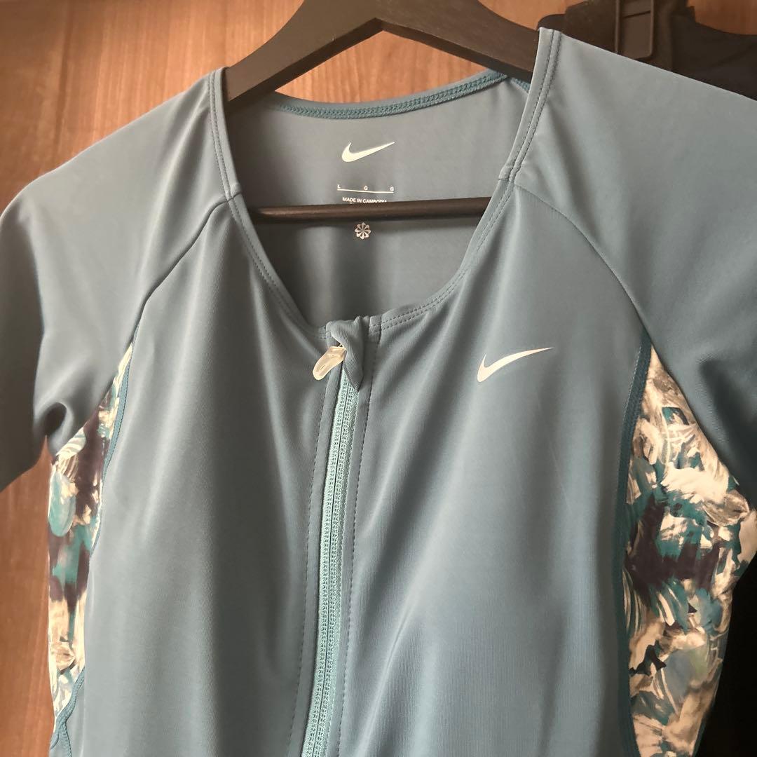 【kojikoji】ナイキ　フィットネス水着　袖付き　半袖　スパッツ