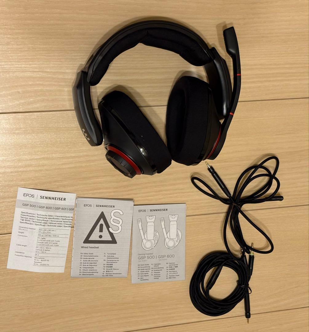 ゼンハイザー ゲーミングヘッドセット ノイズキャンセリング マイクGSP500