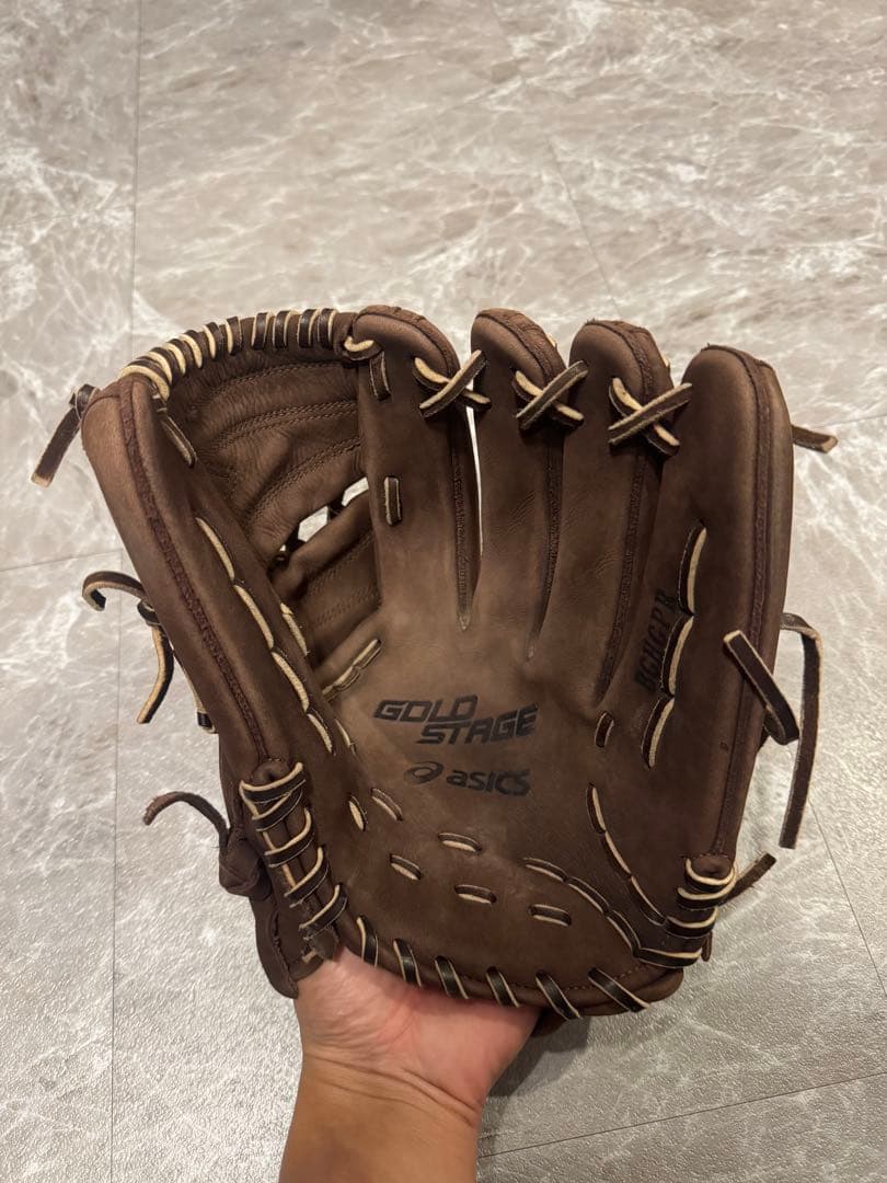 ブラウン 軟式グローブ レザー製　ヌバック　大谷モデル