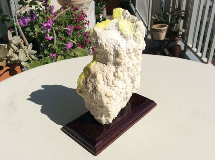 サルファー 硫黄 原石 綺麗な黄色