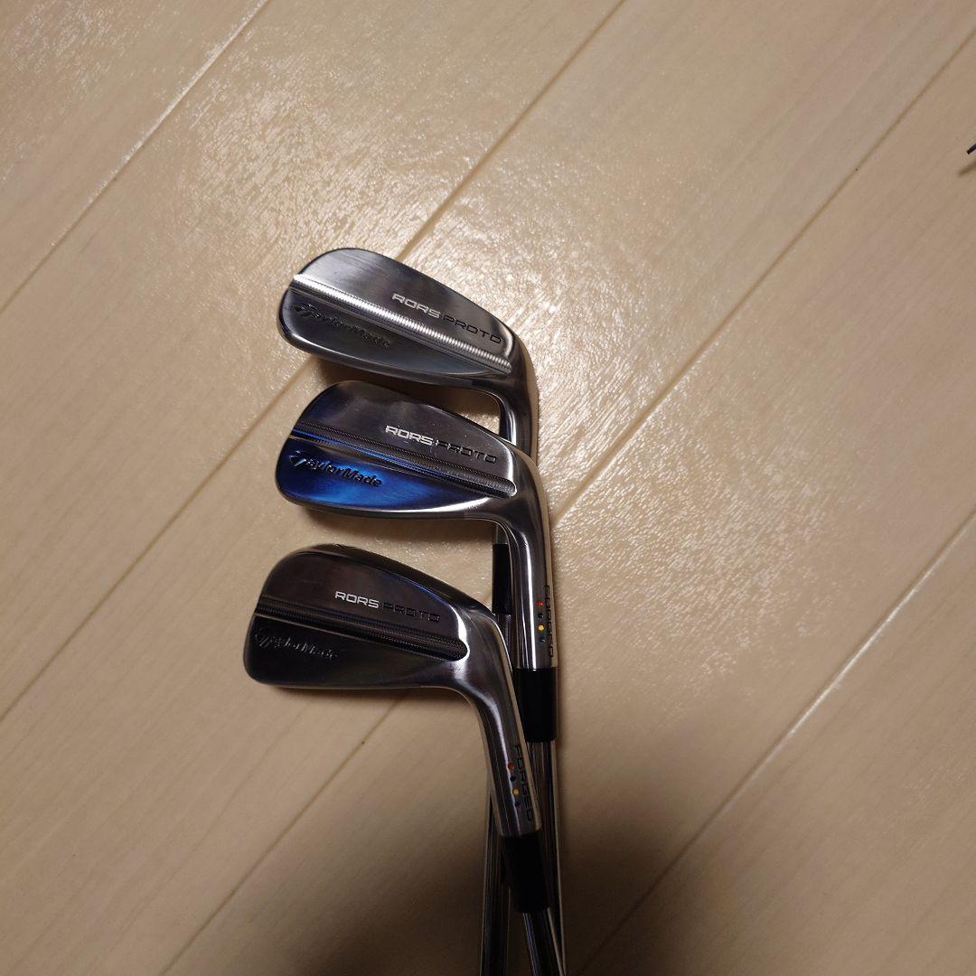 テーラーメイドRORS PROTO 限定 4-P 7本セット ProjectX
