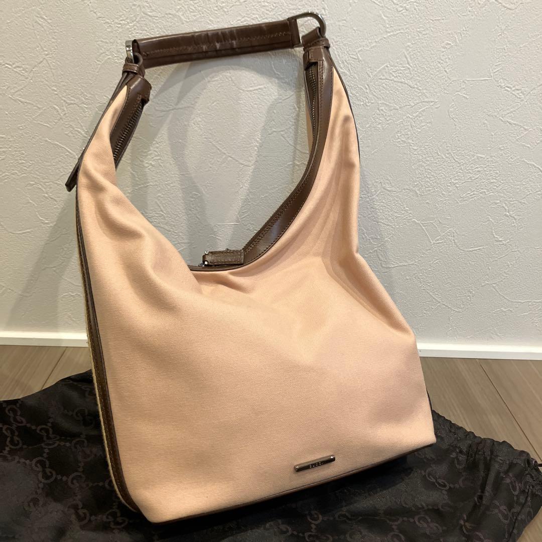 【美品】GUCCI グッチ シェリーライン ワンショルダー ハンドバッグ