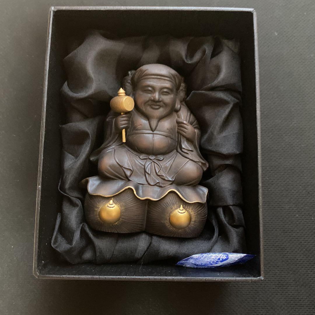 仏像❤️超激レア❤️三面大黒天最強開運日に信貴山にて祈祷済み