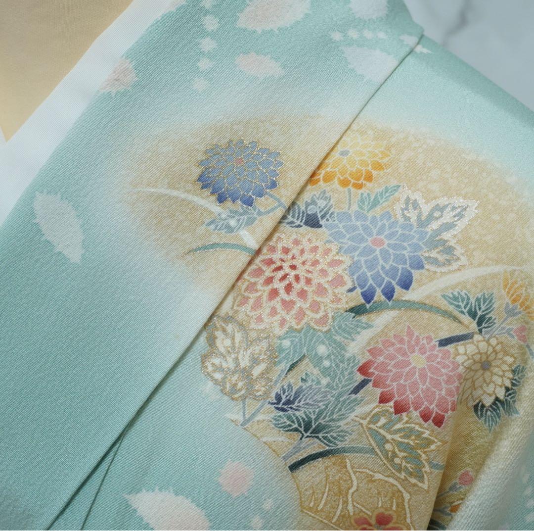 訪問着フルセット　289▪︎ 正絹　卒業式　入学式　お宮参り 七五三　披露宴