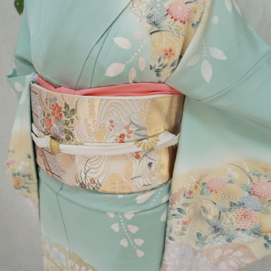 訪問着フルセット　289▪︎ 正絹　卒業式　入学式　お宮参り 七五三　披露宴